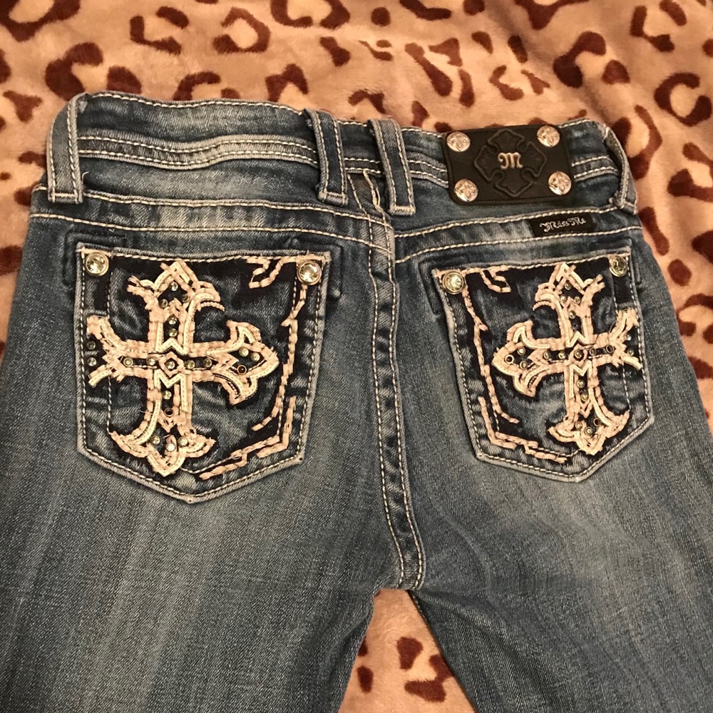 Miss Me Size 14 Girls Jeans 27 inseam